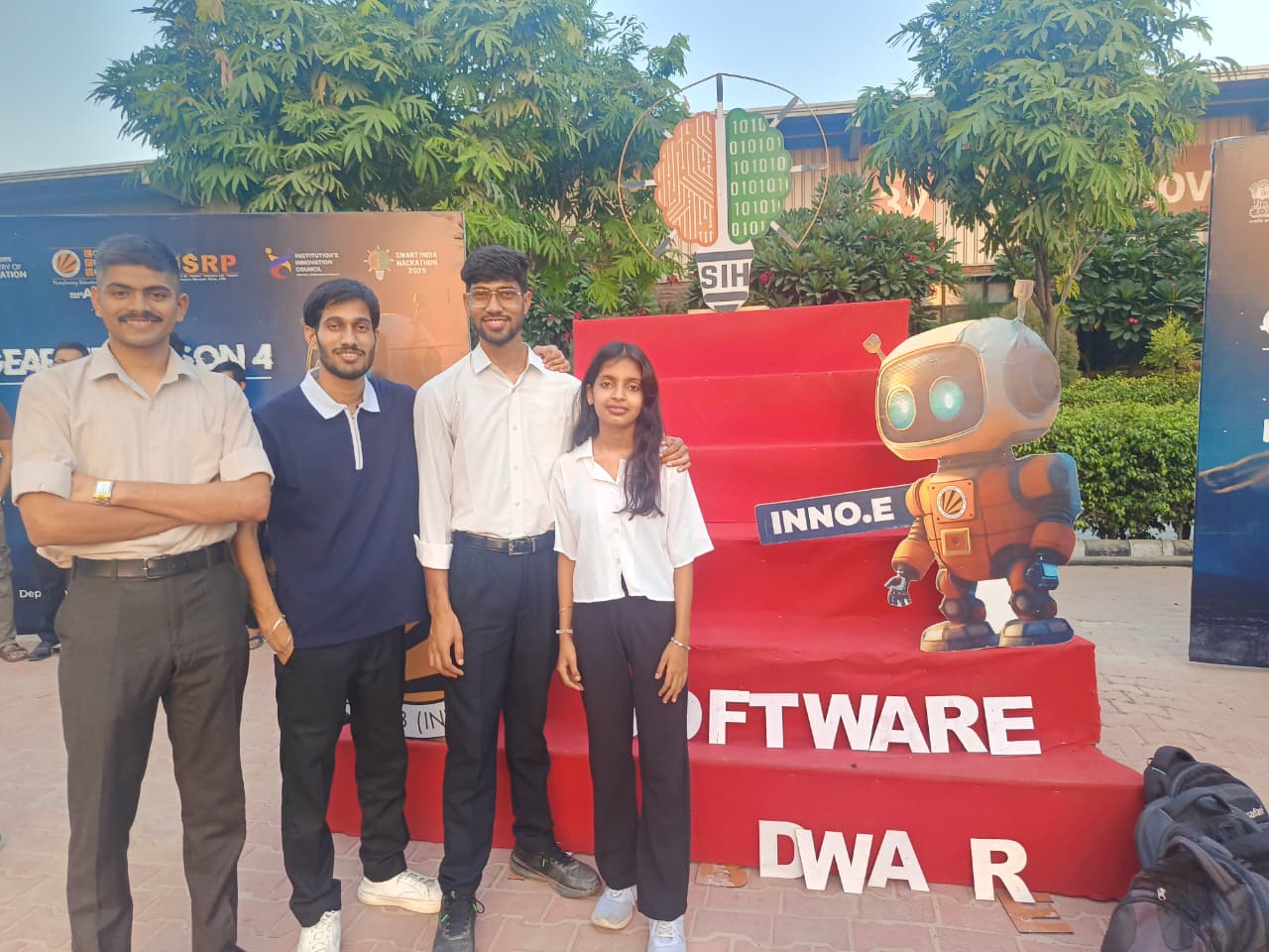 Team at the SIH finals venue